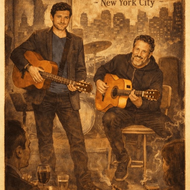 Live Music Upstairs at Havana 151:  Dave Manley and Mauricio Miranda